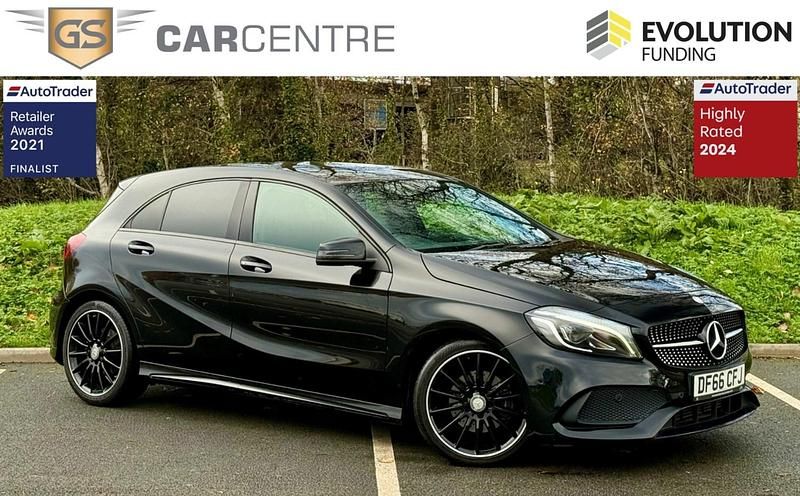 Black Used 2016 Mercedes A200 AMG Line Premium Hatchback | £13,600 (Fair price) - Image 1/4