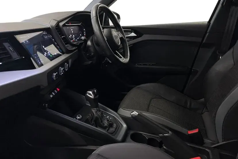Used Audi A1 Sportback S-Line 108 HP (79 kW) 2022 Mythos black Hatchback