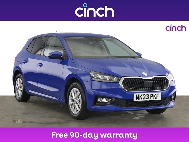 Blue Used 2023 Skoda Fabia Comfort Hatchback | £13,199 (Fair price) - Image 1/3