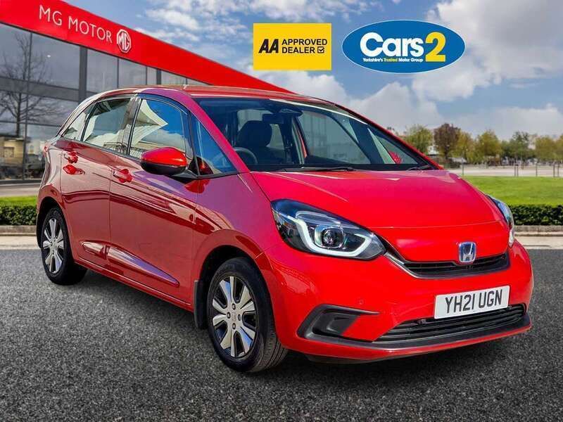 Red Used 2021 Honda Jazz Hybrid Hatchback | £13,990 (Good price) - Image 1/4