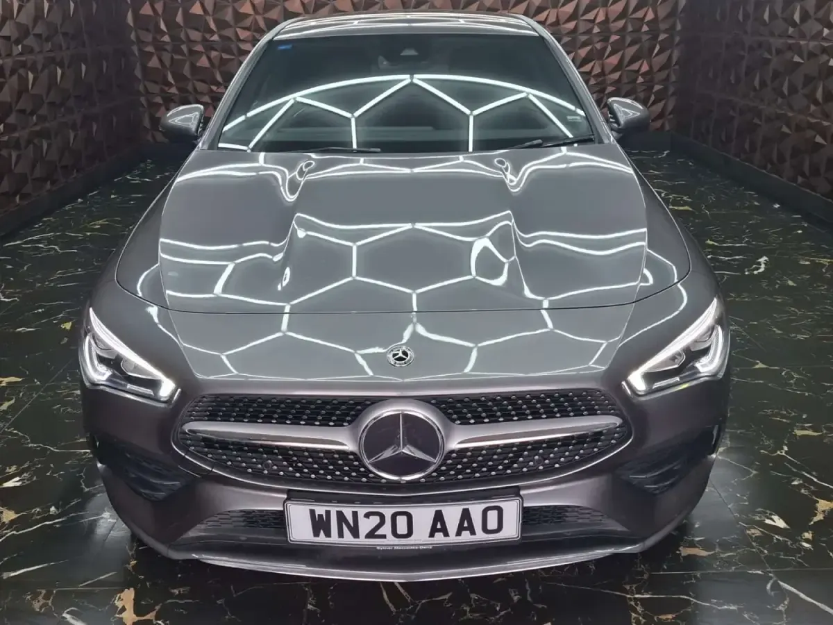 Used Mercedes CLA200 AMG line 2020 Grey Coupe