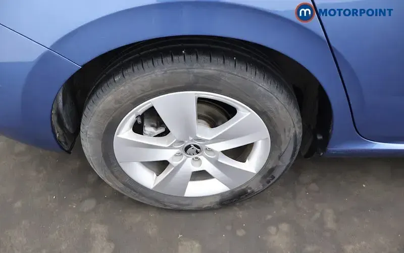 Used Skoda Scala SE 110 HP (80 kW) 2021 Blue Hatchback