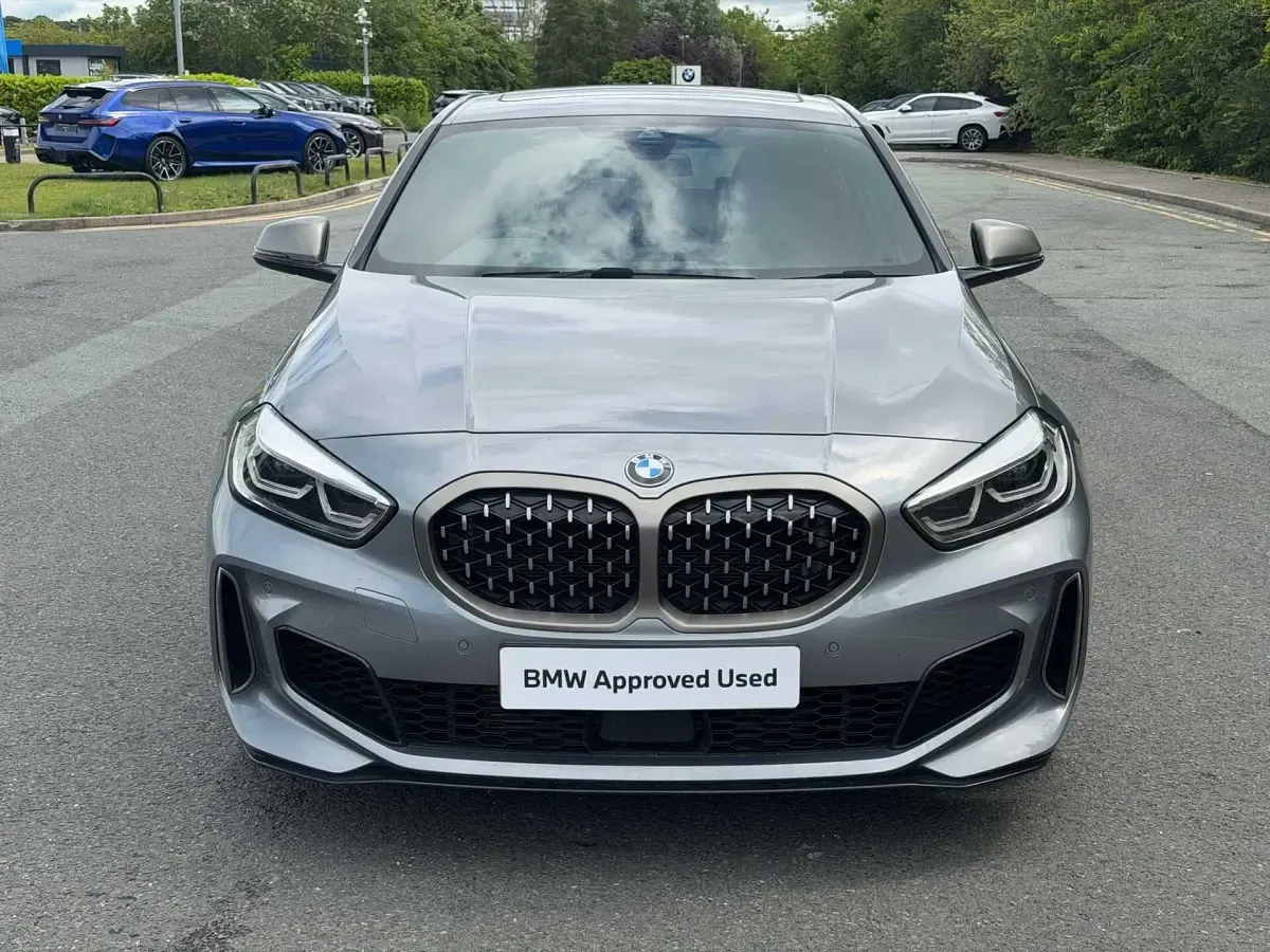 Used BMW M135 Shadowline 302 HP (222 kW) 2022 Grey Hatchback
