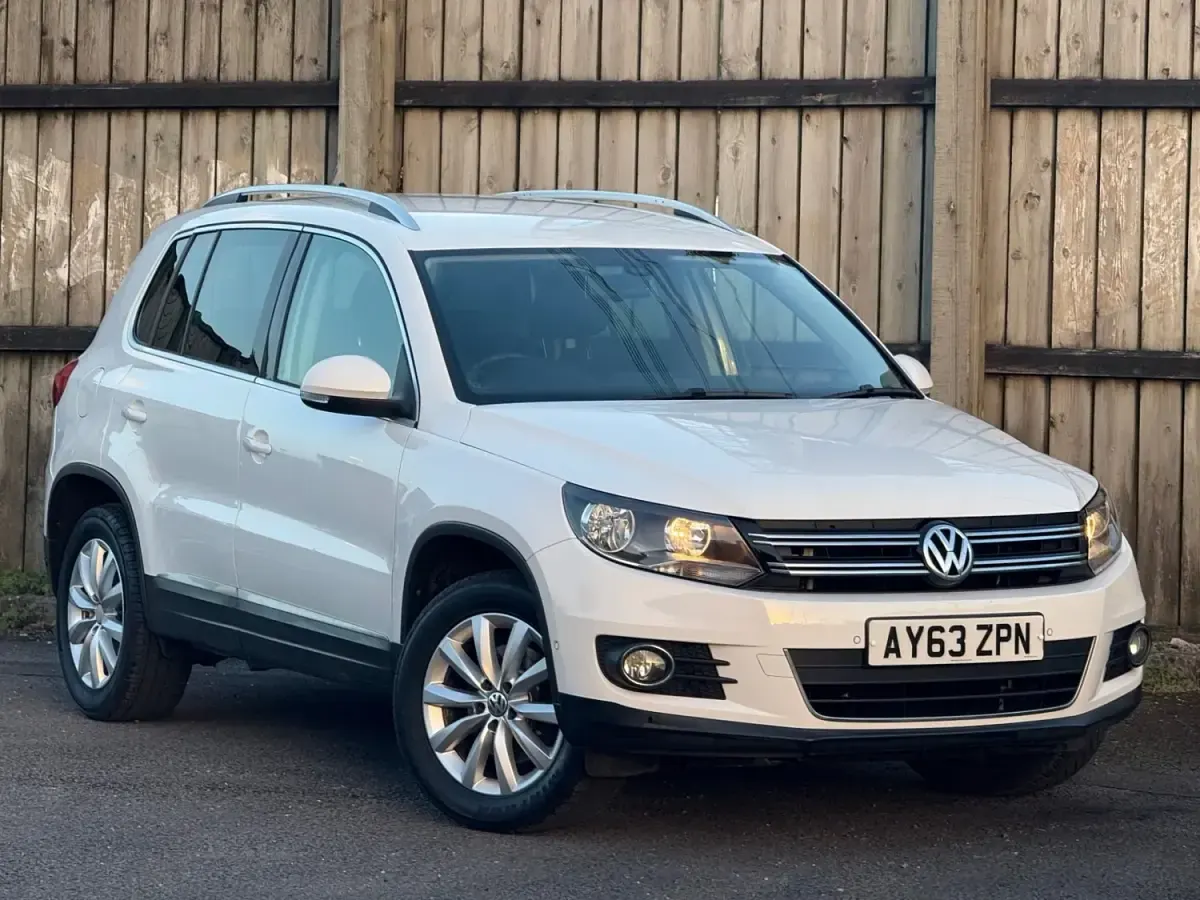 Begagnad VW Tiguan Match 2013 Vit SUV
