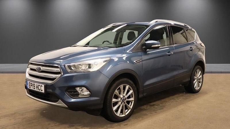 Used Ford Kuga Titanium 150 HP (110 kW) 2019 Blue SUV