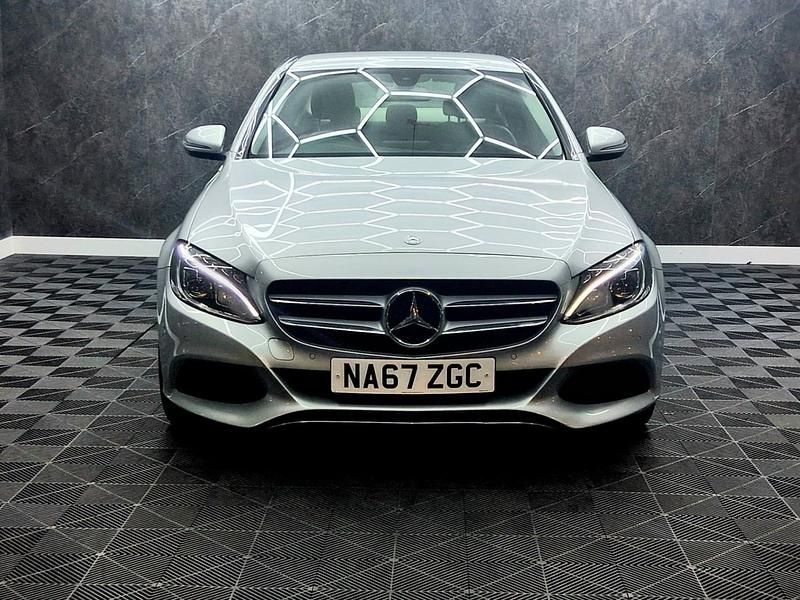 Used Mercedes C200 2017 Silver Sedan