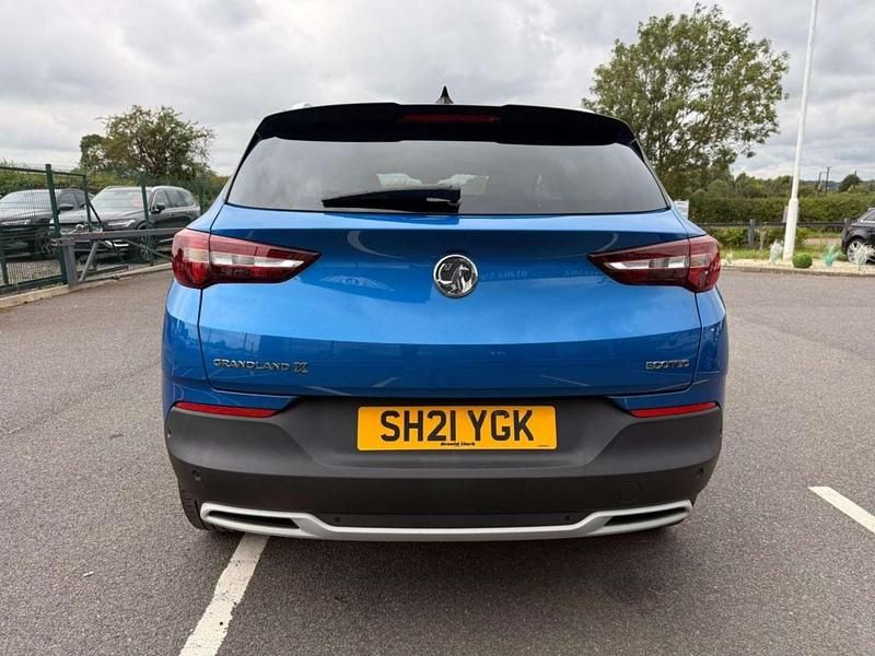 Used Vauxhall Grandland X Edition 130 HP (95 kW) 2021 Blue SUV