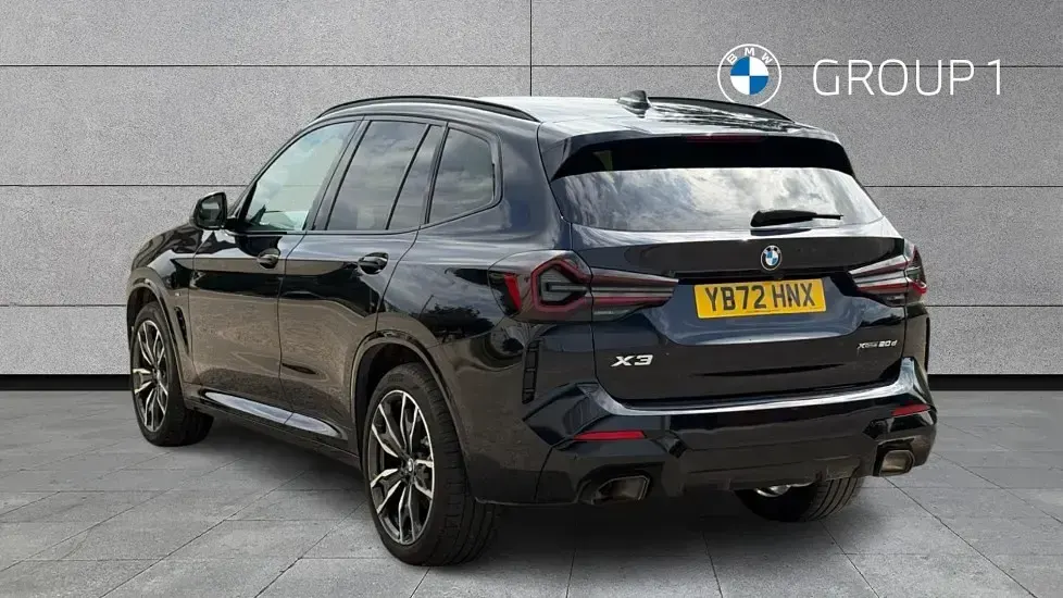 Used BMW X3 M Sport 187 HP (137 kW) 2022 Black SUV