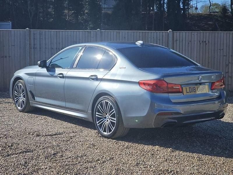 Used BMW 530e M Sport 2018 Blue Sedan