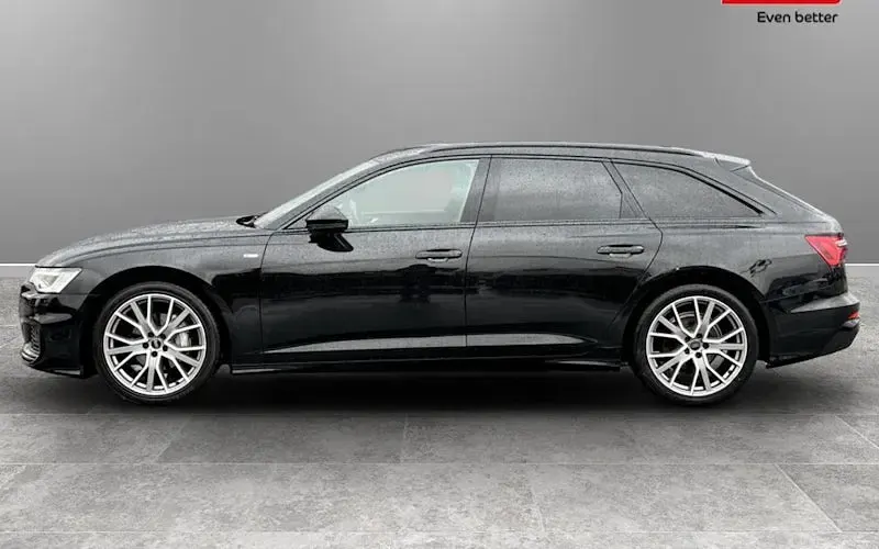 Used Audi A6 Black Edition 204 HP (150 kW) 2022 Black Estate