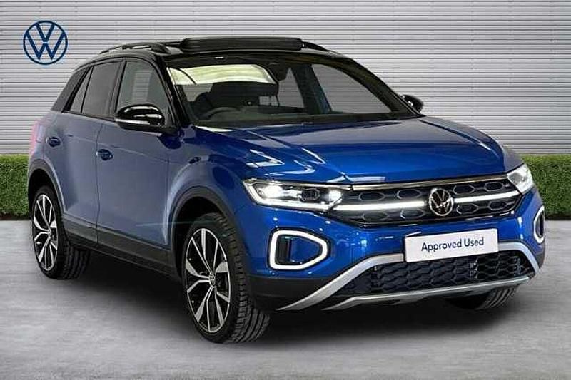 New VW T-Roc Design 115 HP (84 kW) 2026 Blue SUV