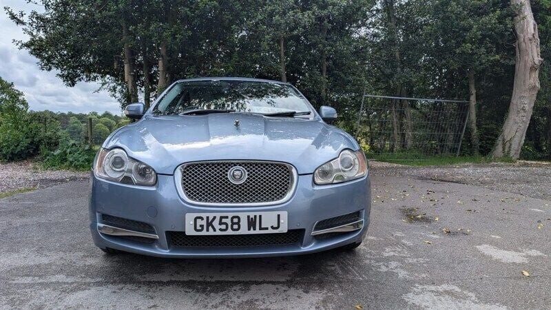 Blue Used 2008 Jaguar XF Luxury Sedan | £1,795 (Good price) - Image 1/4
