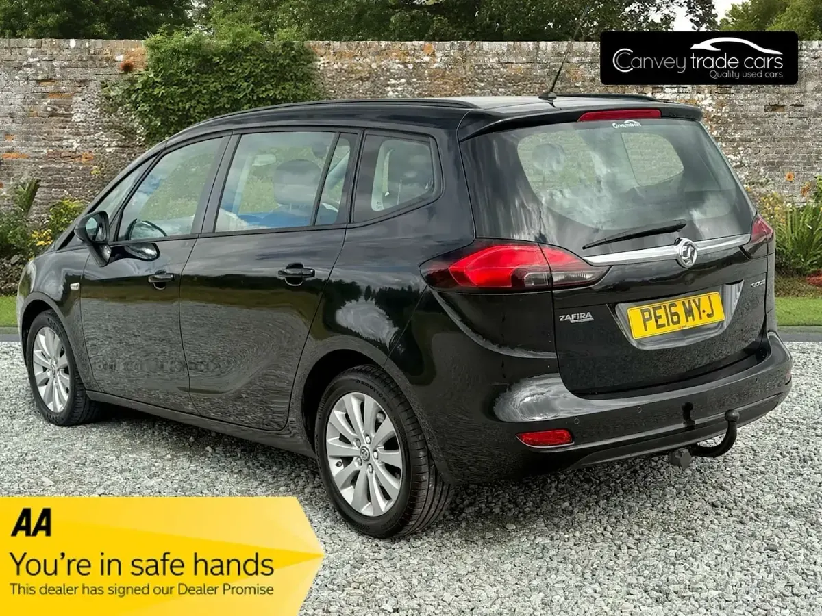Used Vauxhall Zafira Tourer Design Edition 2016 Black MPV