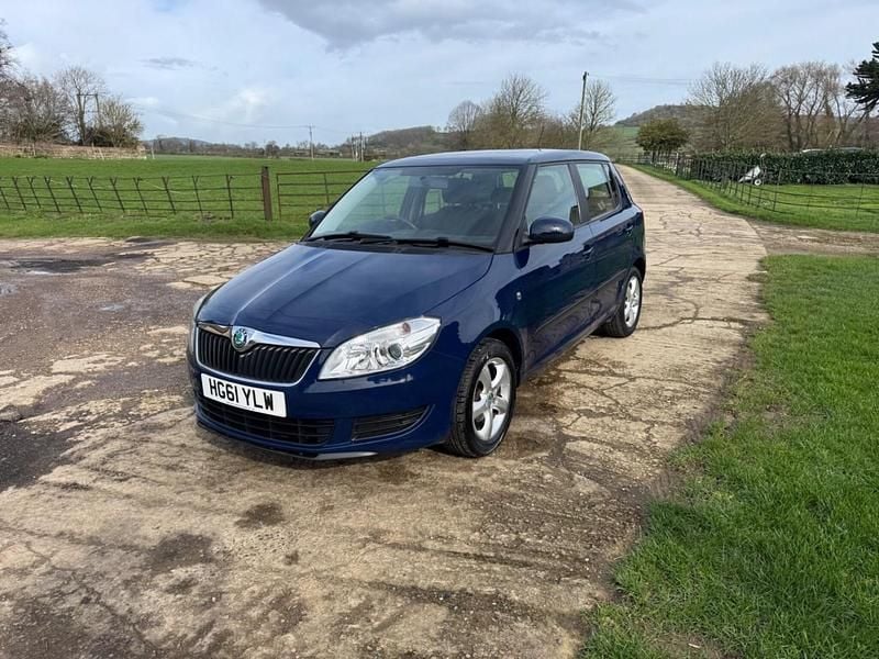 Used Skoda Fabia SE 2012 Blue Hatchback