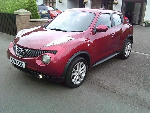 Red Used 2014 Nissan Juke Acenta SUV | £3,295 (Expensive) - Image 1/4