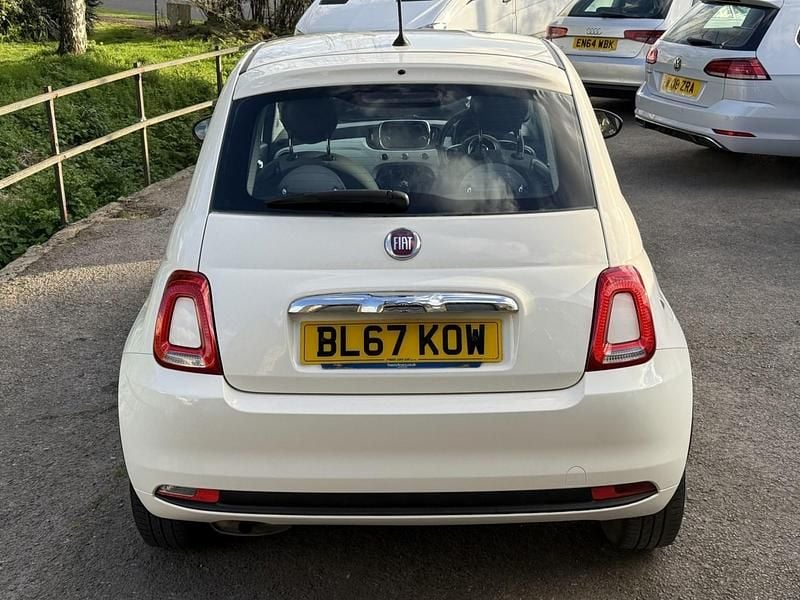 Used Fiat 500 Pop 69 HP (50 kW) 2018 White Hatchback