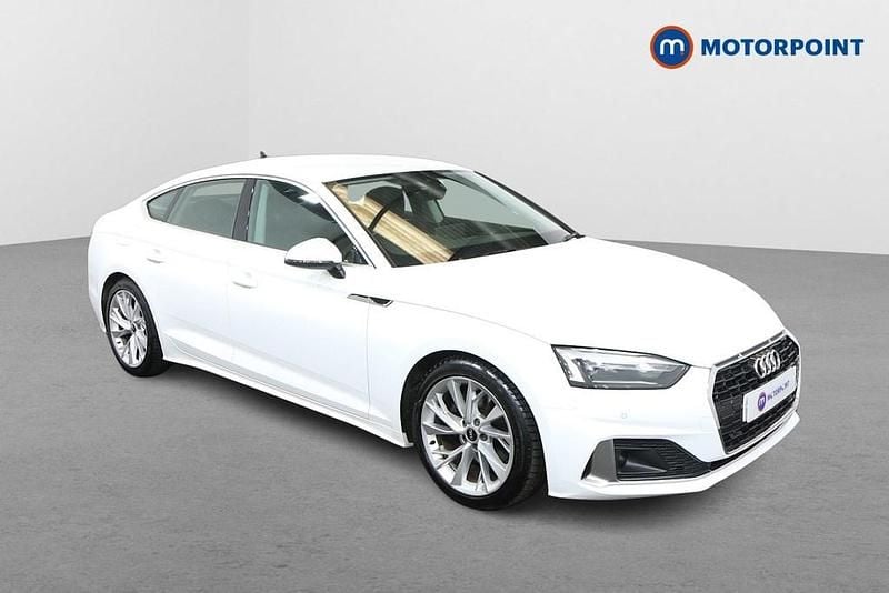 White Used 2022 Audi A5 Sport Coupe | £23,499 (Super price) - Image 1/4