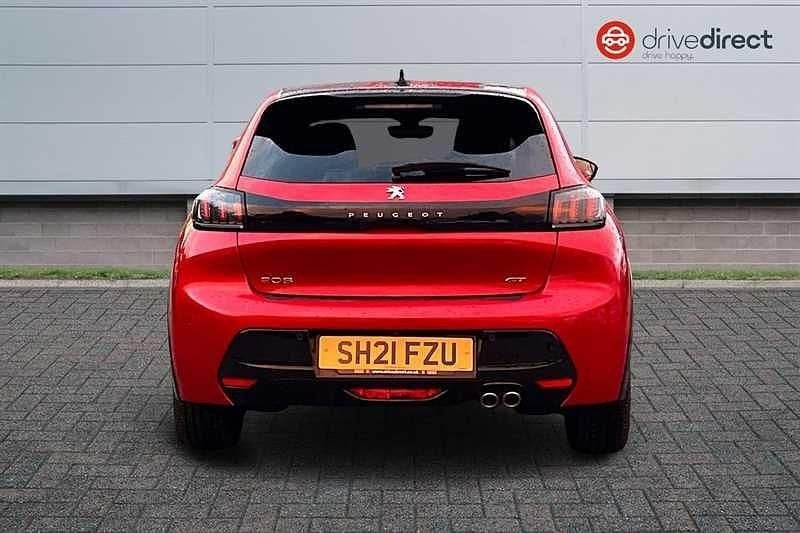 Used Peugeot 208 GTi 130 HP (95 kW) 2021 Red Hatchback