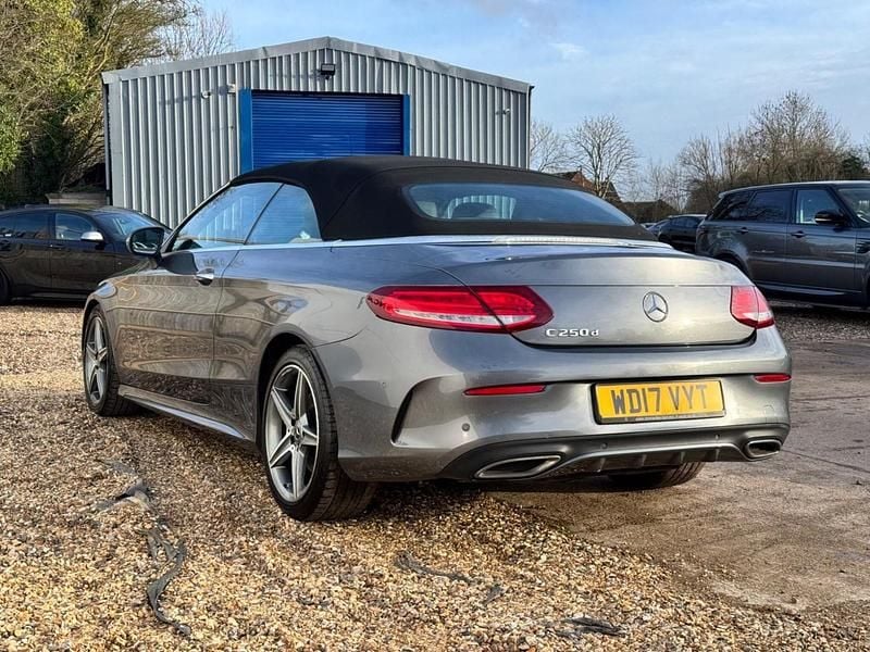 Used Mercedes C250 AMG Line Premium Plus 2017 Grey Cabriolet