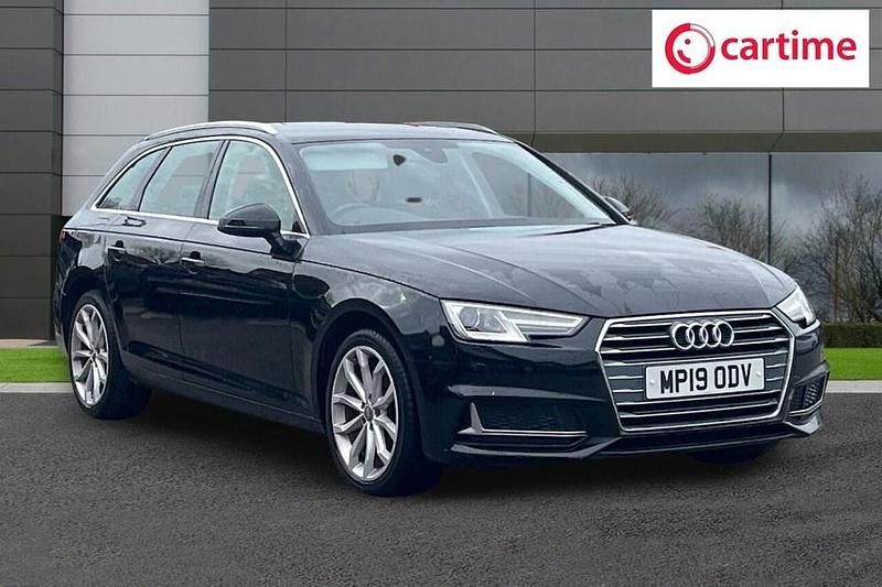 Used Audi A4 Sport 190 HP (139 kW) 2019 Black Estate