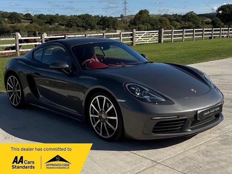 Grey Used 2017 Porsche 718 Cayman Coupe | £40,995 (Fair price) - Image 1/4