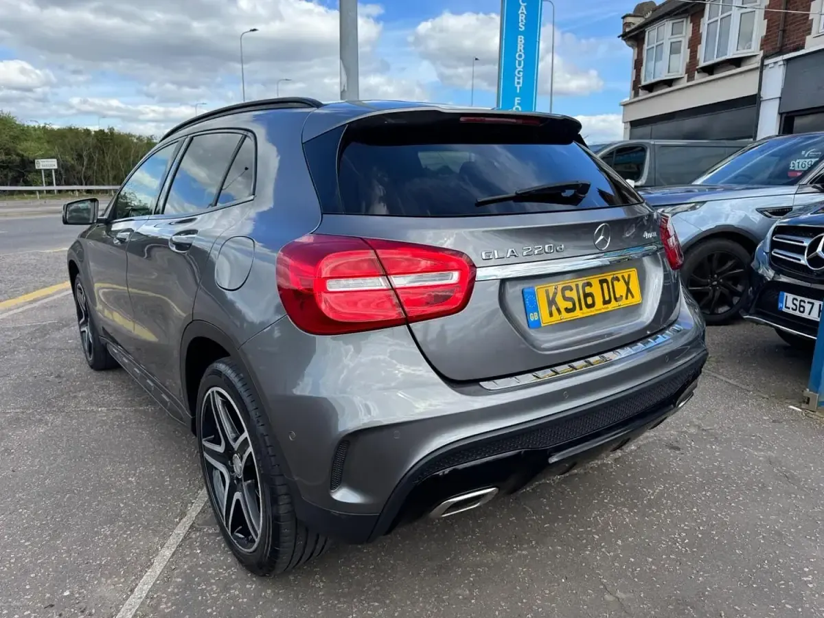 Used Mercedes GLA220 AMG line 177 HP (130 kW) 2016 Grey SUV
