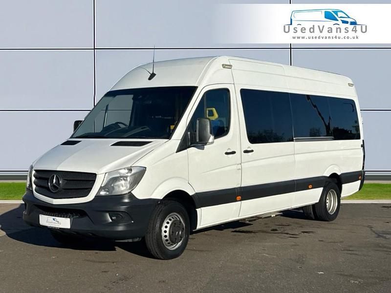 Begagnad Mercedes Sprinter 2018 Vit Van