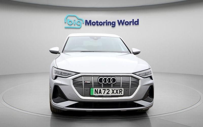 Used Audi e-tron Sportback S-Line 300 kW (408 HP) 2022 Silver SUV