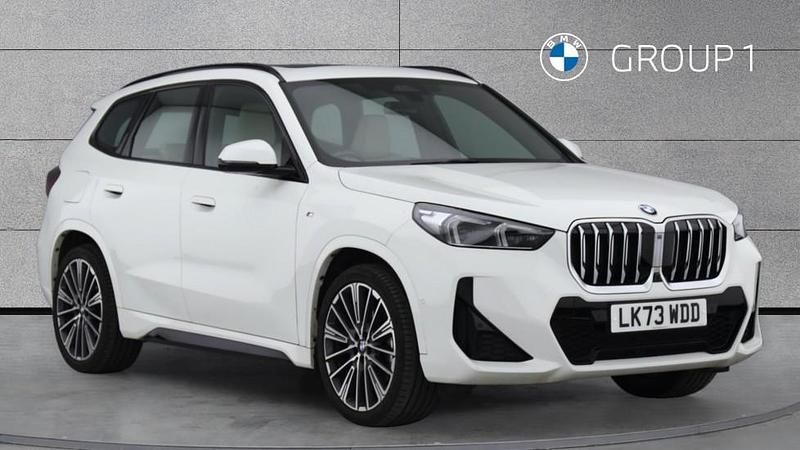 White Used 2023 BMW X1 M Sport SUV | £34,950 (Good price) - Image 1/4