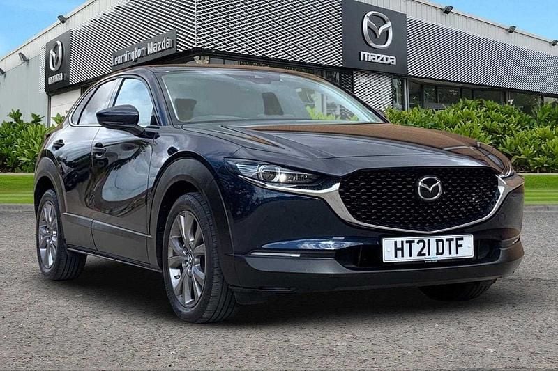 Blue Used 2021 Mazda CX-30 Inclusive SUV | £17,290 (Fair price) - Image 1/3
