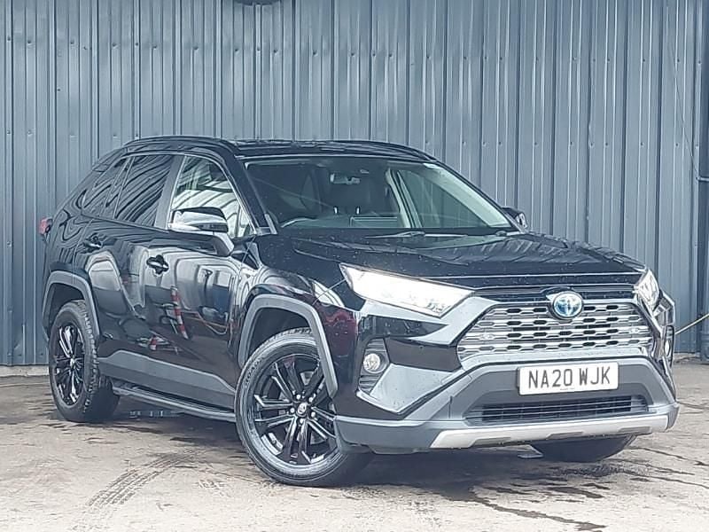 Black Used 2020 Toyota RAV4 Hybrid Design SUV | £23,498 (Good price) - Image 1/4