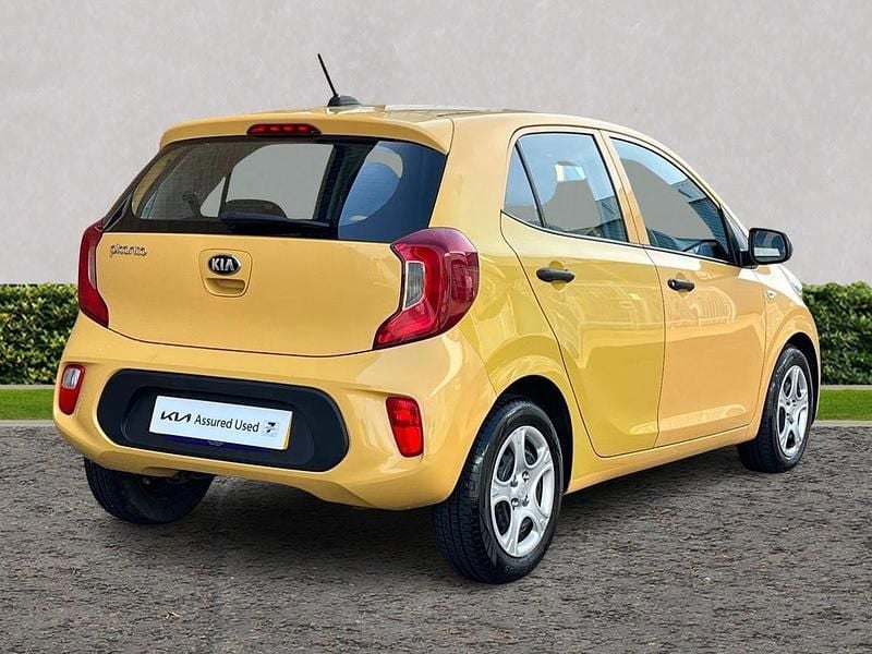Used Kia Picanto 2021 Yellow Hatchback