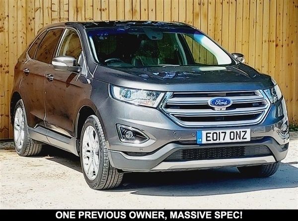 Grey Used 2017 Ford Edge Titanium SUV | £10,990 (Good price) - Image 1/1