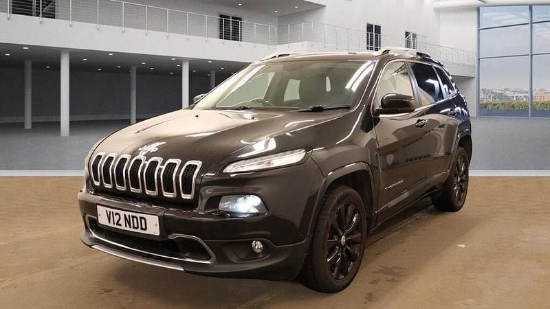 Black Used 2017 Jeep Cherokee Overland SUV | £12,999 (Fair price) - Image 1/4