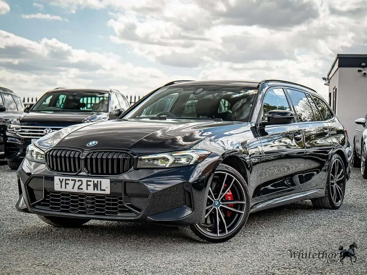 Used BMW 330e M Sport 292 HP (214 kW) 2022 Black Estate