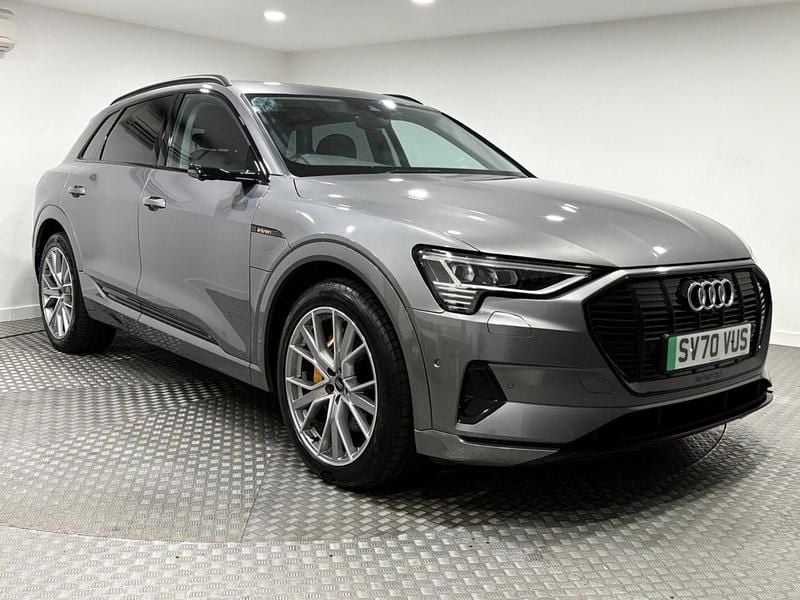 Grey Used 2020 Audi e-tron Comfort SUV | £23,995 (Expensive) - Image 1/4