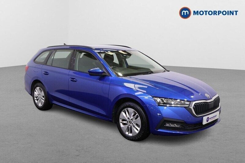 Blue Used 2022 Skoda Octavia SE Technology Estate | £15,199 (Fair price) - Image 1/4