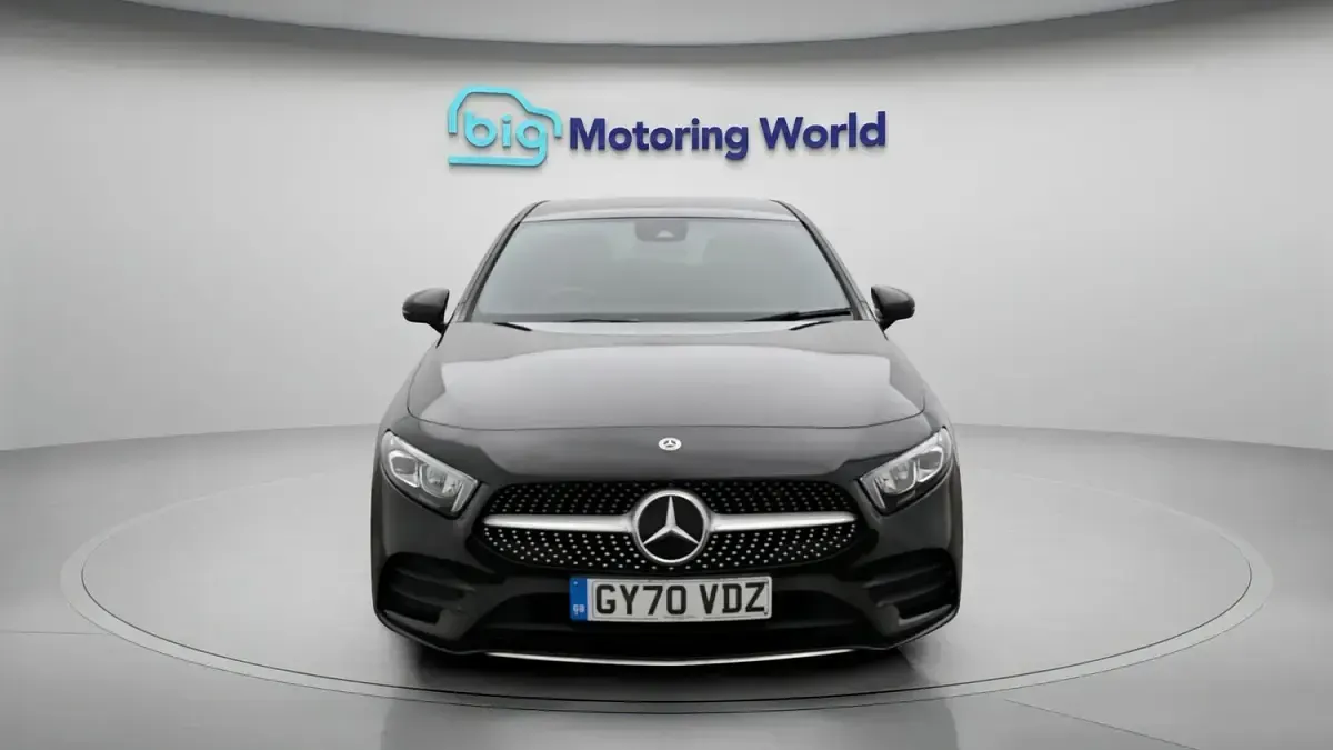 Used Mercedes A250 AMG line 2020 Black Hatchback