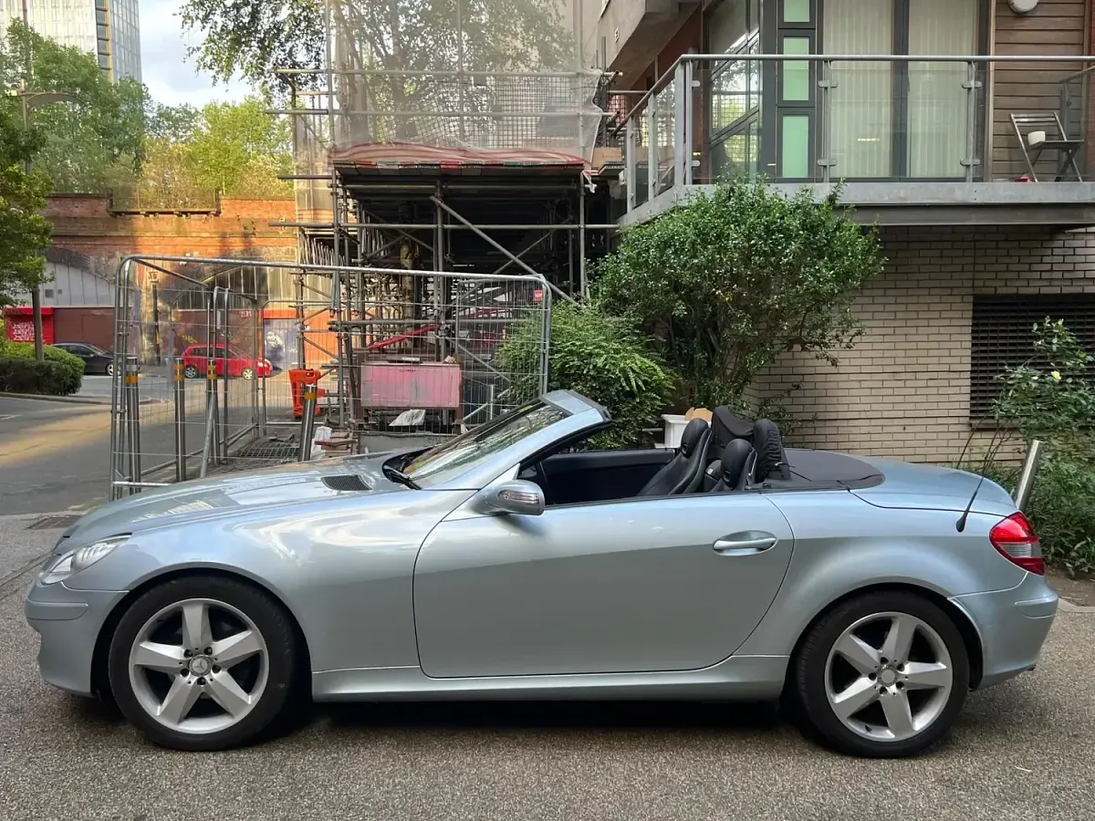 Used Mercedes SLK200 2007 Silver Cabriolet
