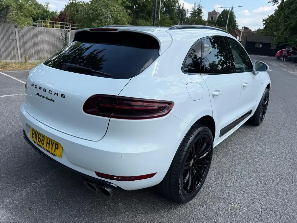 Used Porsche Macan Turbo 2018 White SUV