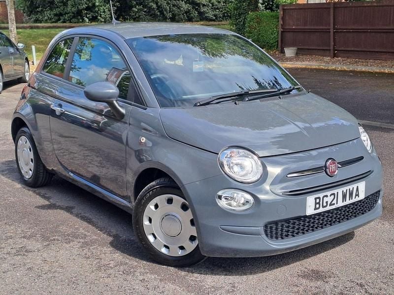 Grey Used 2021 Fiat 500 Pop Hatchback | £7,499 (Super price) - Image 1/4