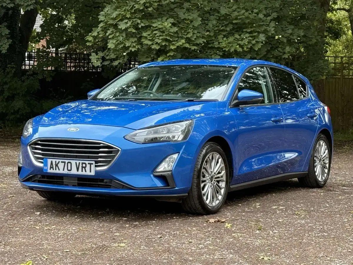 Used Ford Focus Titanium X 2020 Blue Hatchback