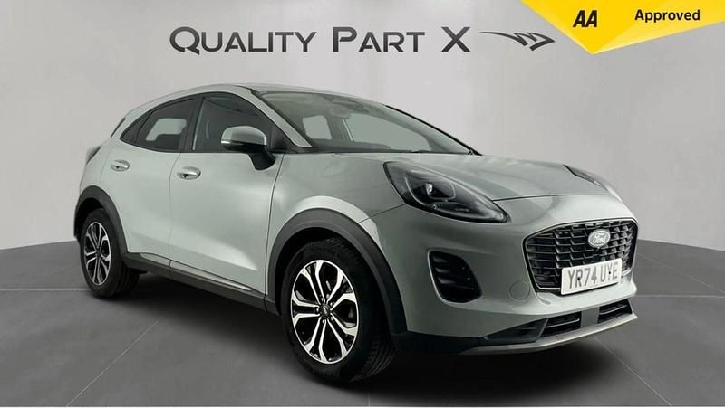 Begagnad Ford Puma Titanium 125 HK (91 kW) 2024 Grå Halvkombi