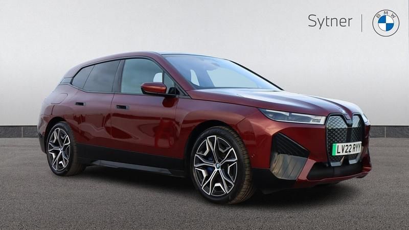 Red Used 2022 BMW iX M Sport SUV | £35,000 (Fair price) - Image 1/4