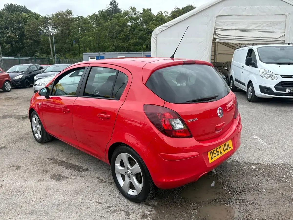 Used Vauxhall Corsa 2013 Red Hatchback