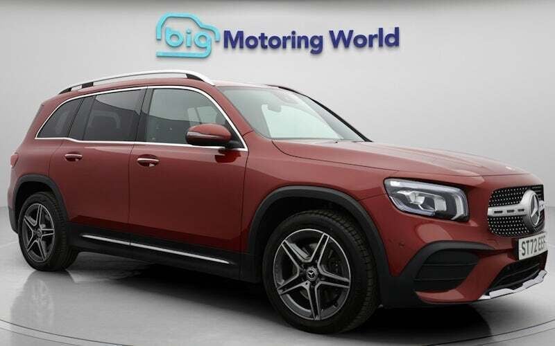 Red Used 2022 Mercedes GLB220 AMG line SUV | £30,300 (Fair price) - Image 1/4