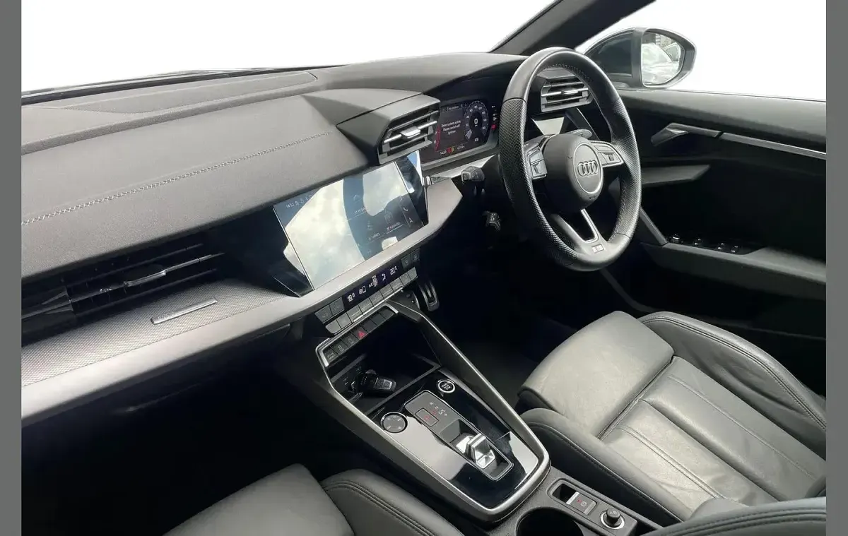 Used Audi A3 S-Line 147 HP (108 kW) 2023 Black Sedan