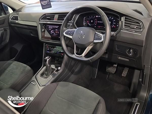 Used VW Tiguan Elegance 150 HP (110 kW) 2021 Blue SUV