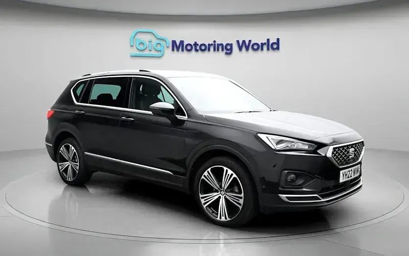Second-hand Seat Tarraco XCELLENCE Lux 150 CP (110 kW) 2022 Negru SUV