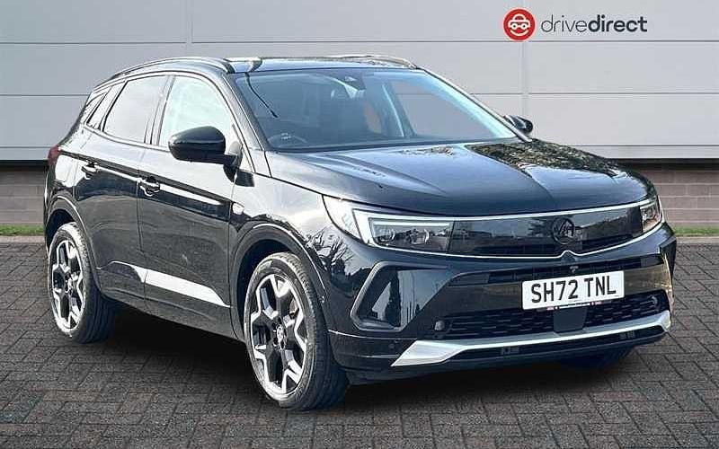 Used Vauxhall Grandland X Ultimate 131 HP (96 kW) 2023 Black SUV